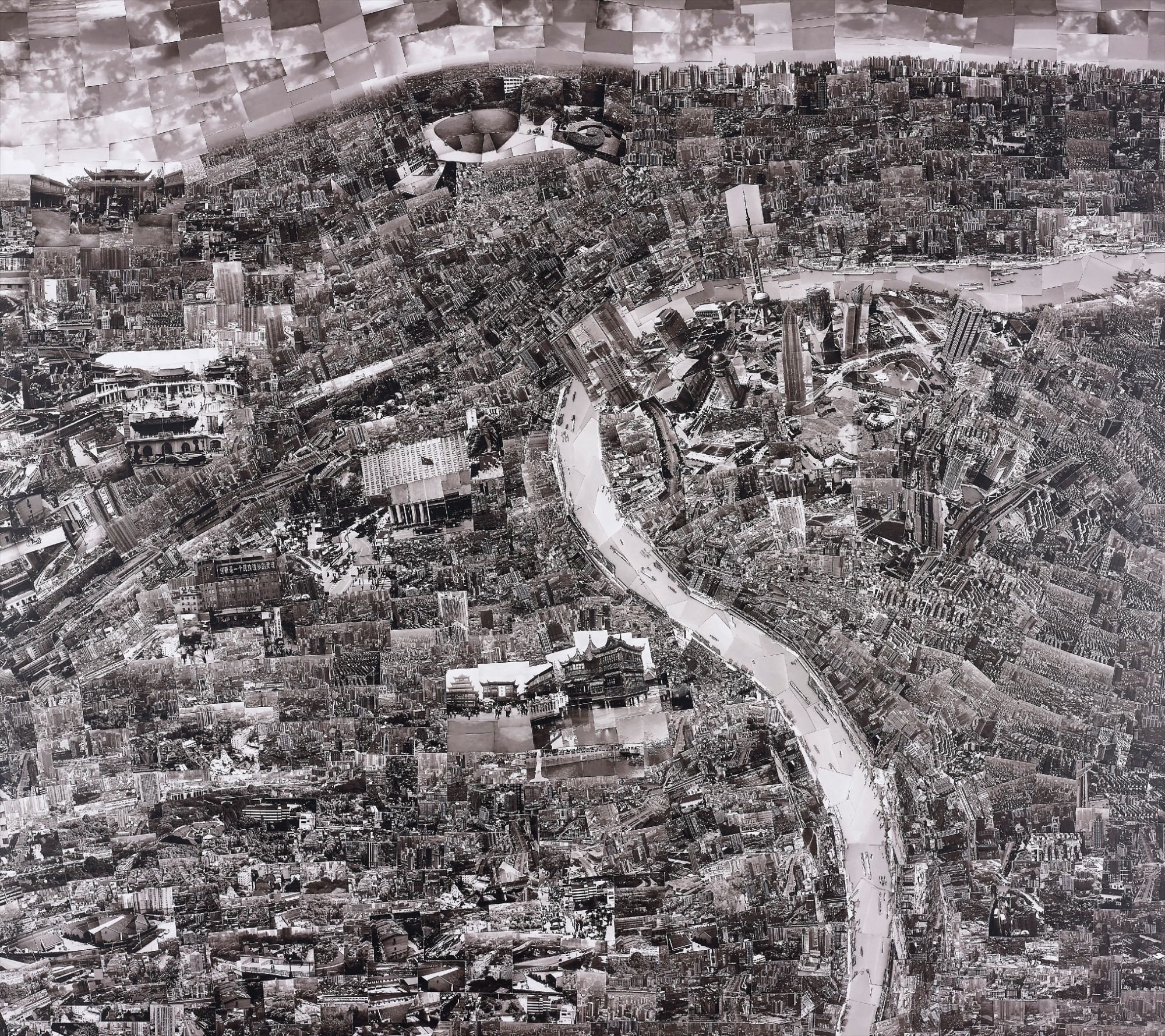 Sohei Nishino — Shanghai from Diorama Map