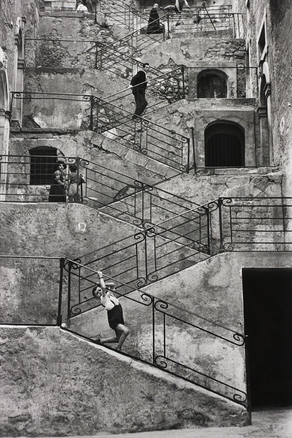 René Burri — Leonforte, Sicily, Italy