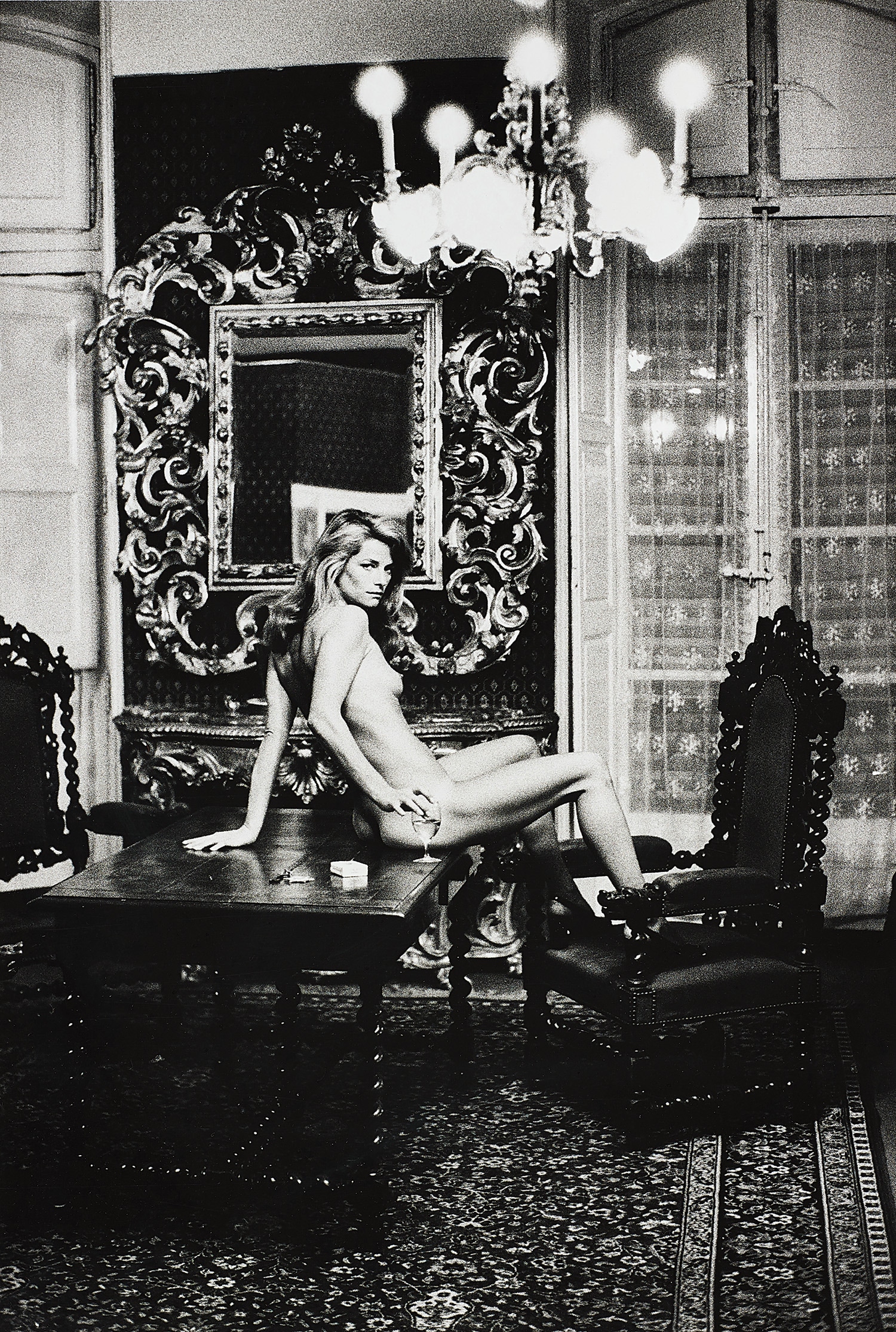 Helmut Newton — Charlotte Rampling, Arles