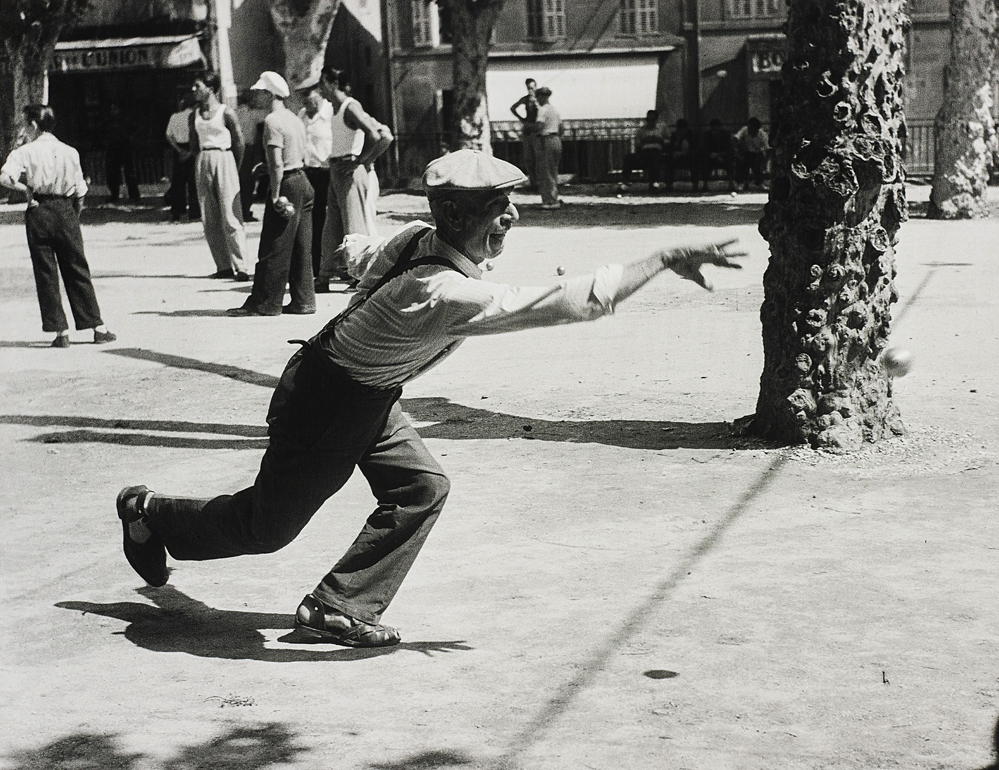 Partie de pétanque, Aubagne