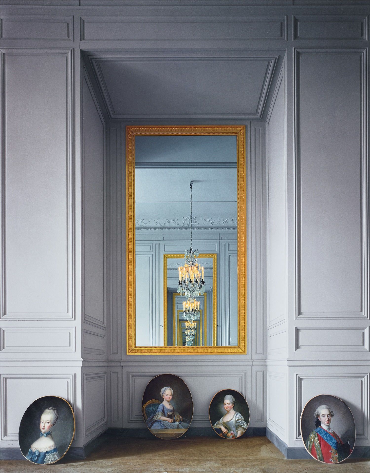 Robert Polidori — Cabinet intérieur de Madame Adélaide, (56 C) CCE.01.058, Corps Central – R.d.C, Château de Versailles, 1986