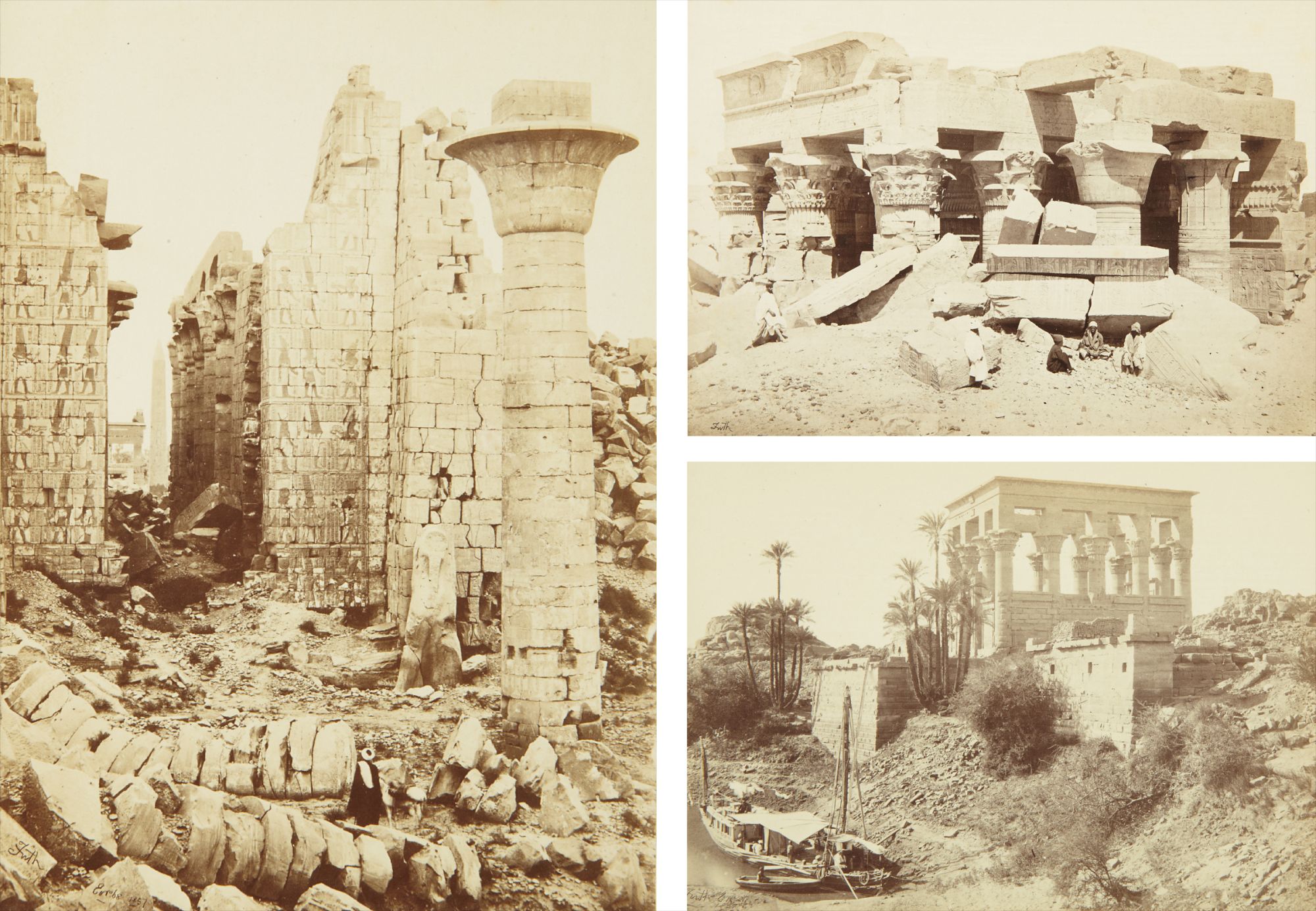 Selected Images of Egypt, Palestine and Nubia