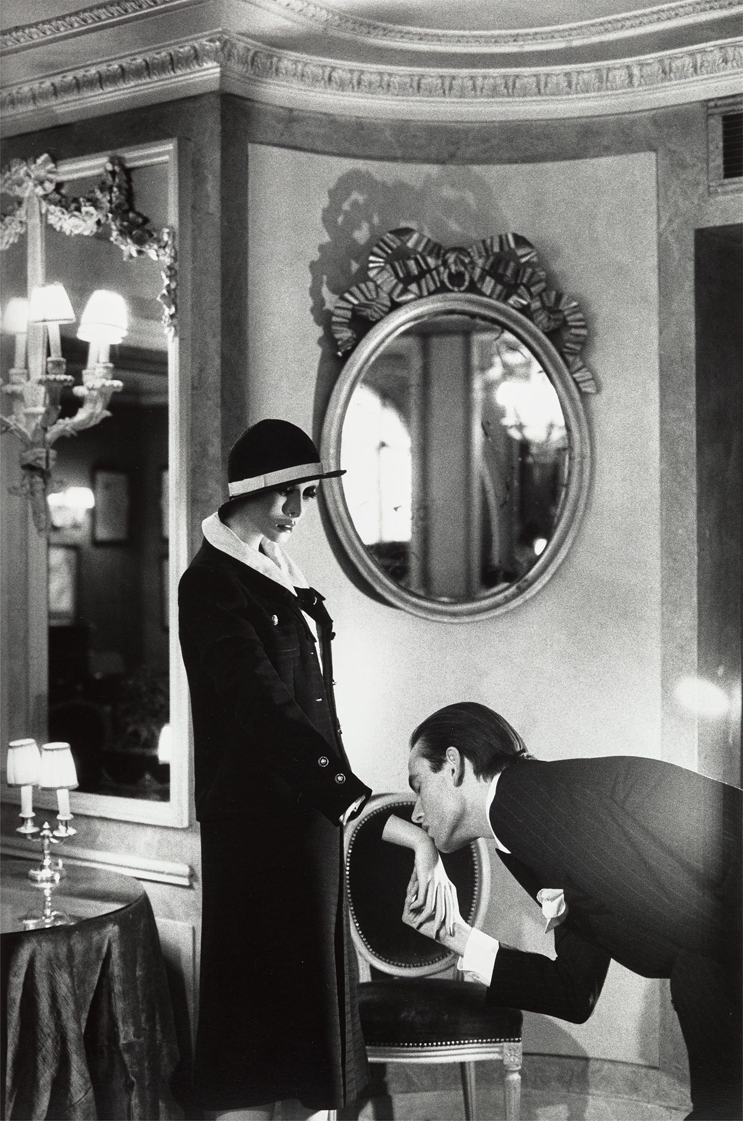 Helmut Newton — Upstairs at Maxim's, Paris