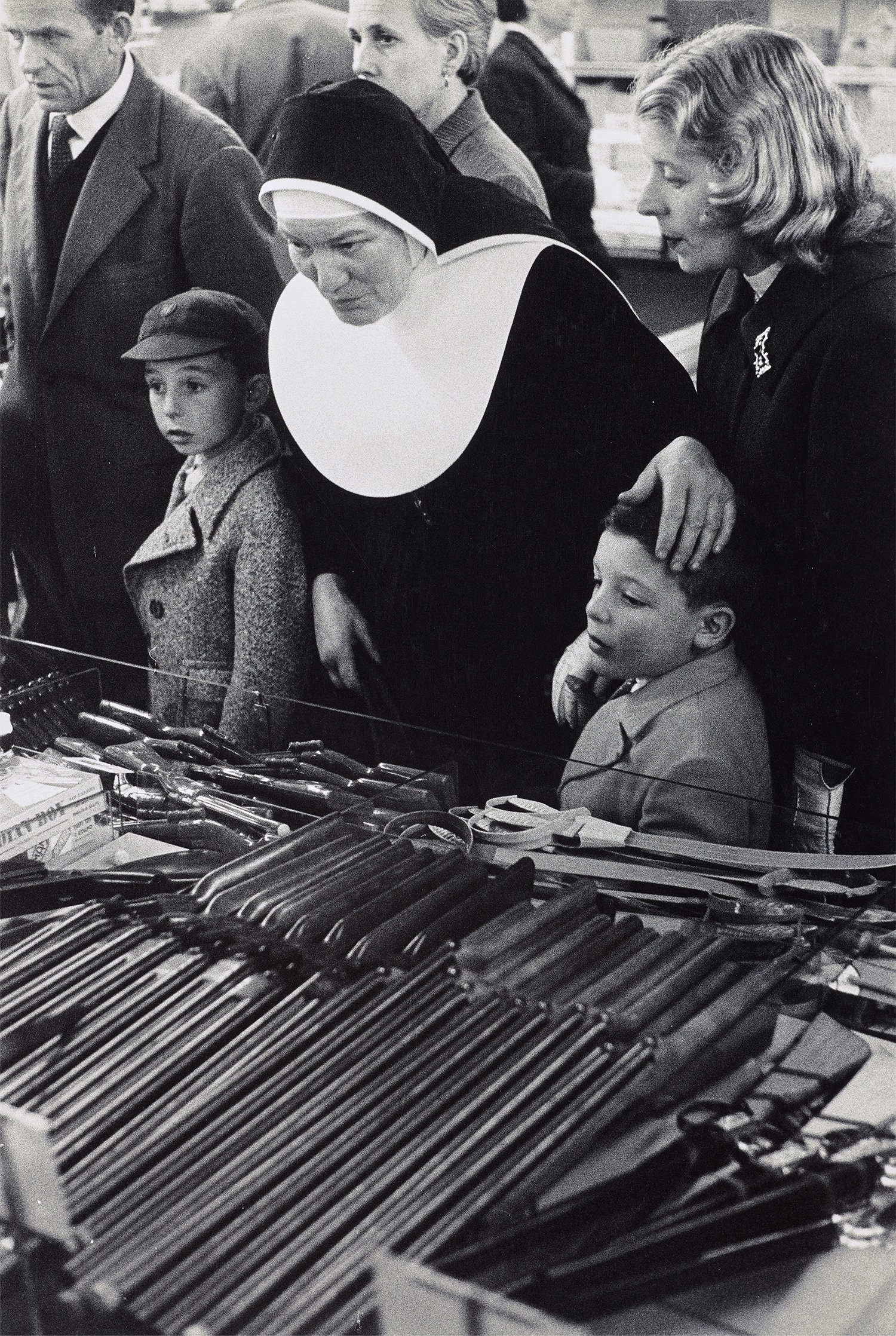 Will McBride — Nun with Boys Interested in Weapons, Florence