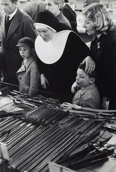 Nun with Boys Interested in Weapons, Florence