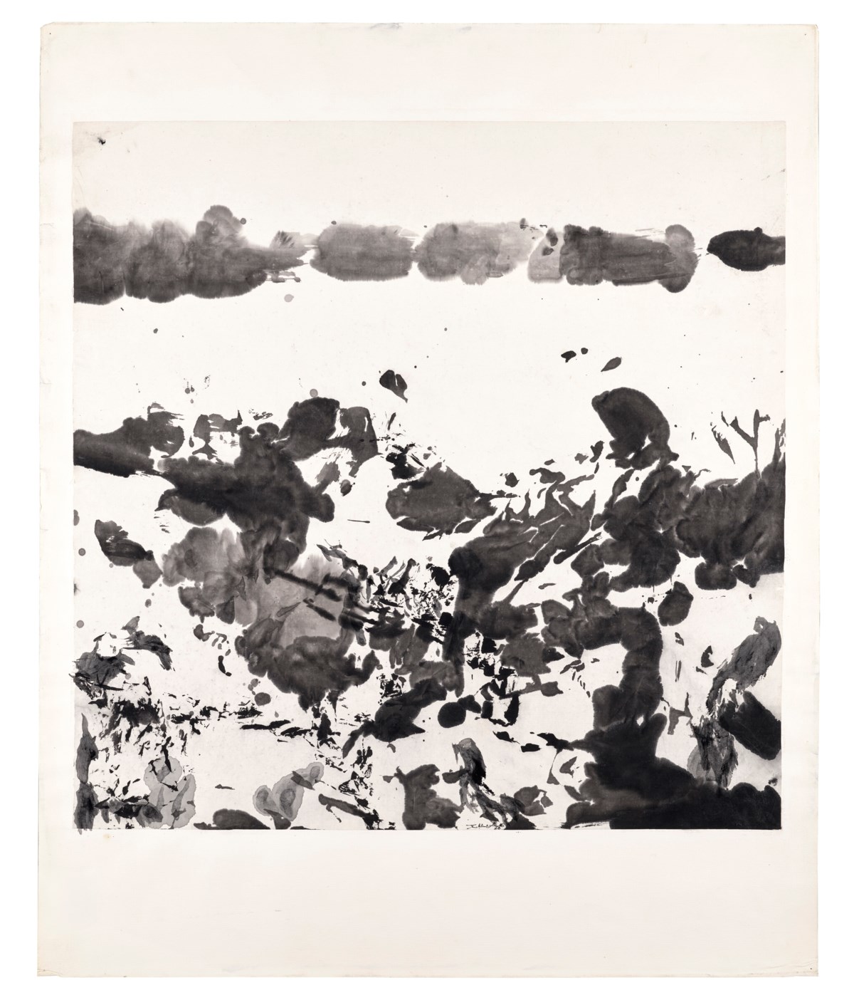 Zao Wou-Ki — Sans titre