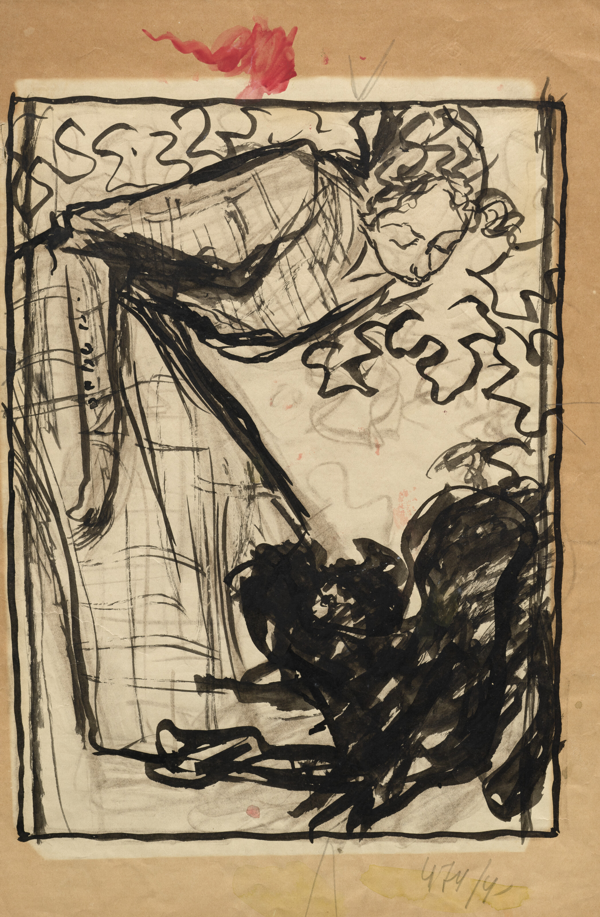 Pierre Bonnard — Étude pour Andrée et son chien [Bella]