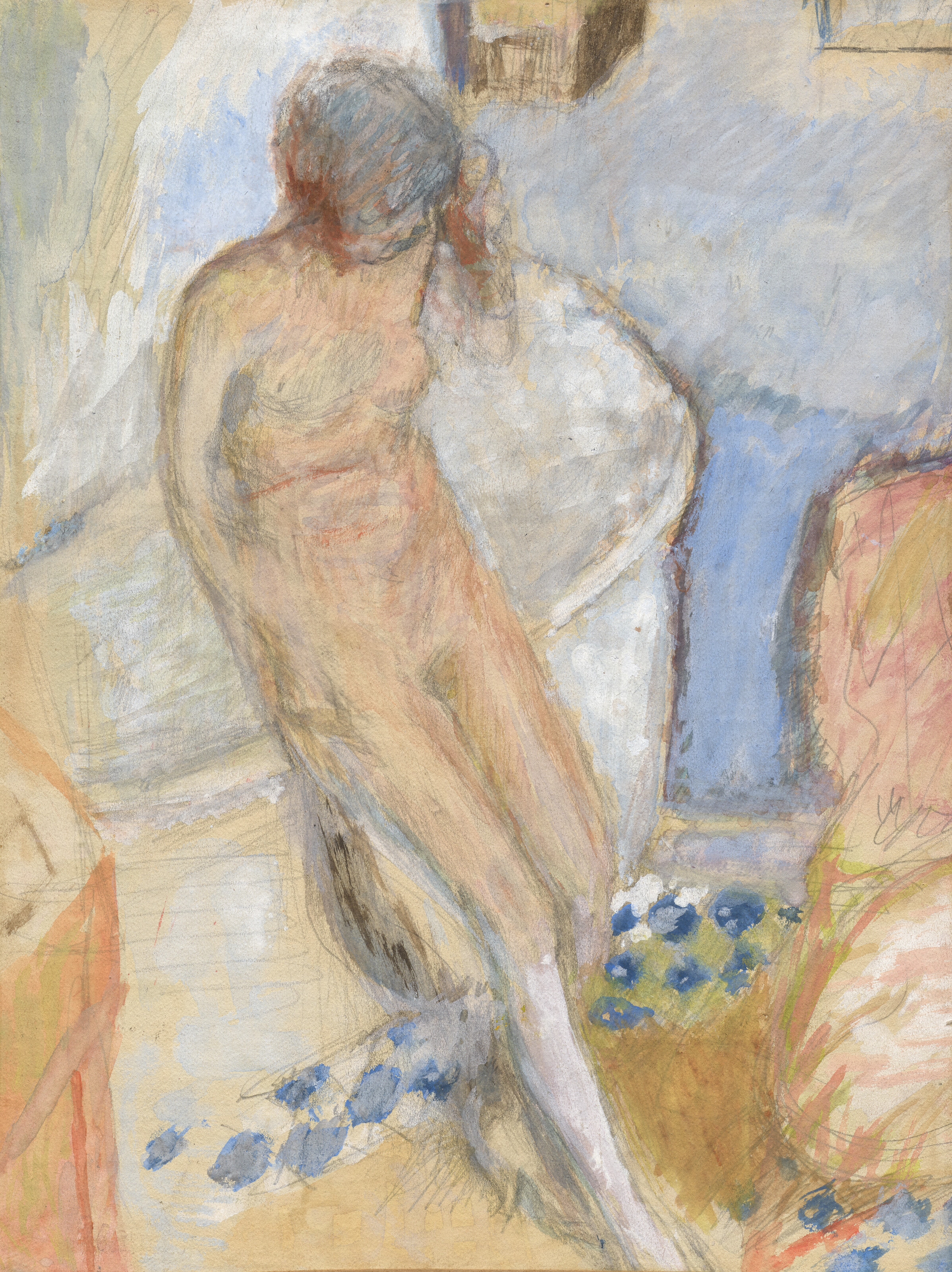 Pierre Bonnard — Étude pour le 'Nu à la baignoire'