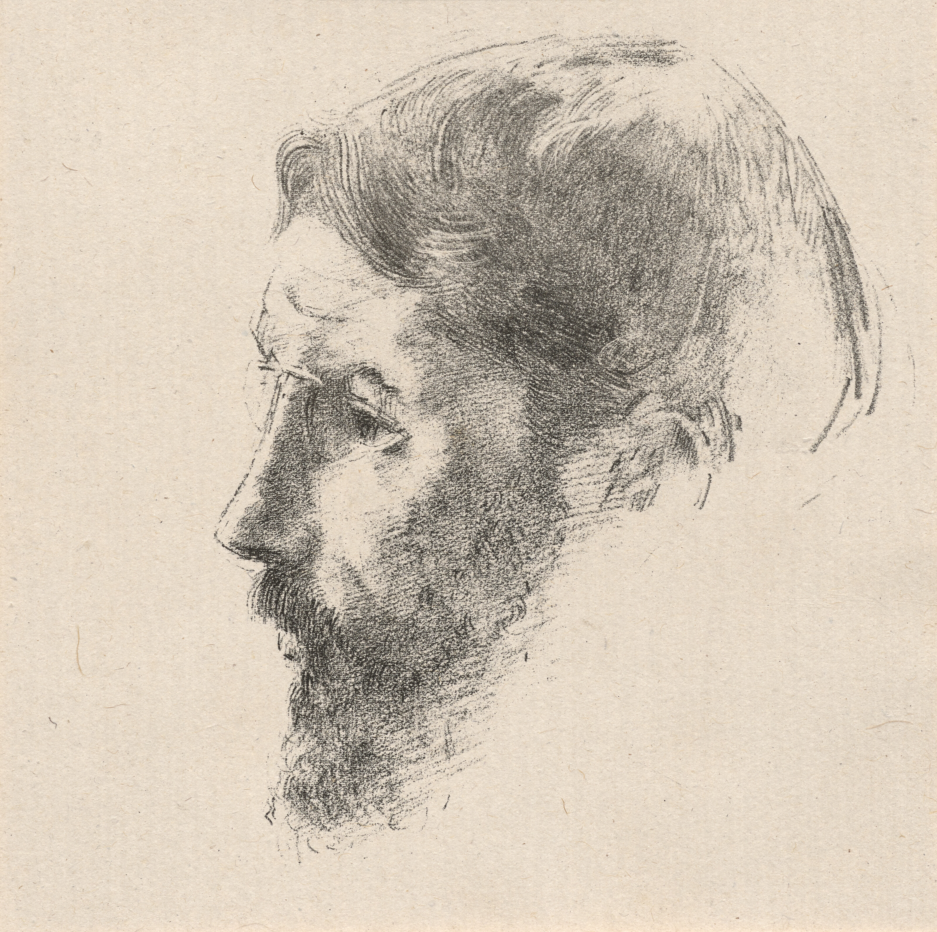 Odilon Redon — Portrait de Pierre Bonnard