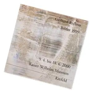Gerhard Richter — Gerhard Richter Bilder 1999: Kaiser Wilhelm Museum, Krefeld (Signed)