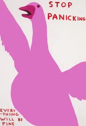 David Shrigley — Stop Panicking