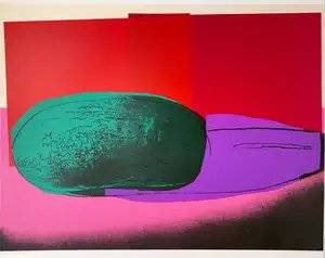 Andy Warhol — Watermelon from Space Fruit: Still Lifes (Feldman & Schellmann II.199)