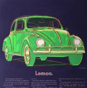 Andy Warhol — Volkswagen (Feldman & Schellmann II.358)