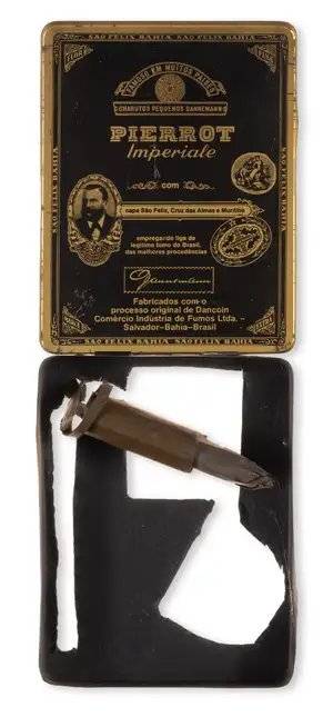 Untitled (Bullet in Cigar Case)