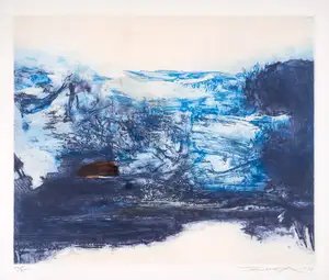 Zao Wou-ki — Untitled (Ågerup 189)