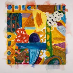 Gillian Ayres — Sikar II (not in Cristea)