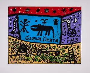 Alan Davie — Cueva Negra; Sonik Sin and Haveth High (Three Prints)
