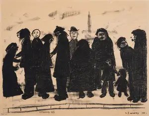 L.S. Lowry — Shapes and Sizes
