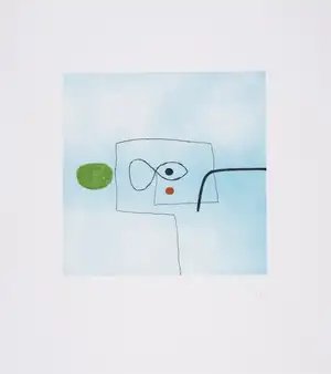 Victor Pasmore — Images on the Wall F, Edition A (Lynton G72f)