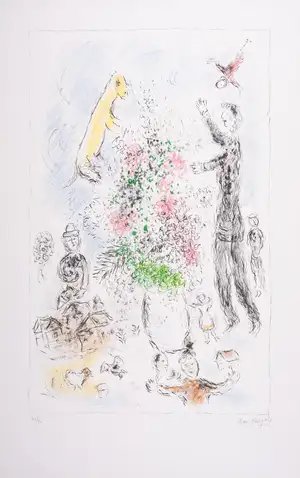 Marc Chagall — Les Lilas (Mourlot 975)