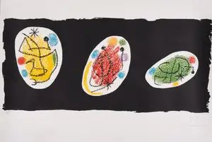 Joan Miró — For XXe siècle no.31 (Mourlot 515)