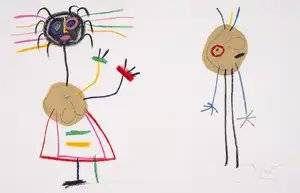 Joan Miró — Untitled, from L'Enfance d'Ubu (Mourlot 1020; Cramer 204)