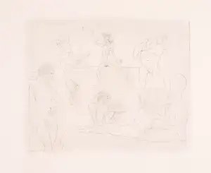 Pablo Picasso — La Danse, from La suite des Saltimbanques (Bloch 15)