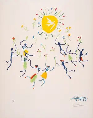 Pablo Picasso after. — Le Ronde de la Jeunesse