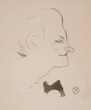 Yvette Guilbert, from Le Café Concert (Wittrock 19)