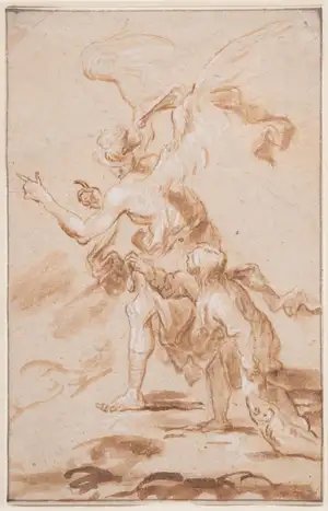 Alessandro Magnasco — Tobias and the Angel