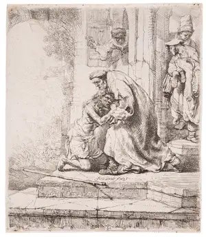 Rembrandt Harmensz. van Rijn — The Return of the Prodigal Son