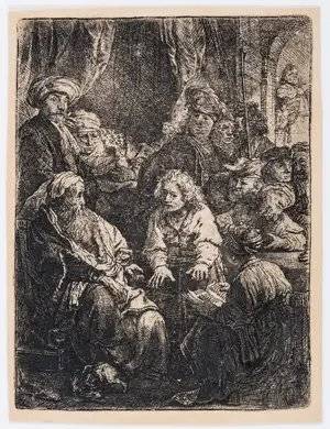 Rembrandt Harmensz. van Rijn — Joseph telling his Dreams