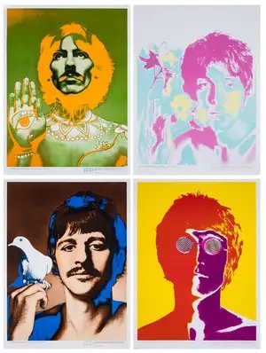 Richard Avedon — The Beatles August 11th 1967