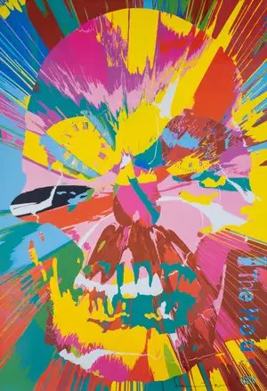 Damien Hirst — Beautiful Hours Spin Painting