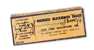Joseph Beuys — Noiseless Blackboard Eraser (Schellmann 93)