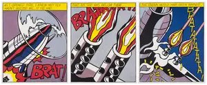 Roy Lichtenstein — As I Opened Fire (Corlett App. 5)