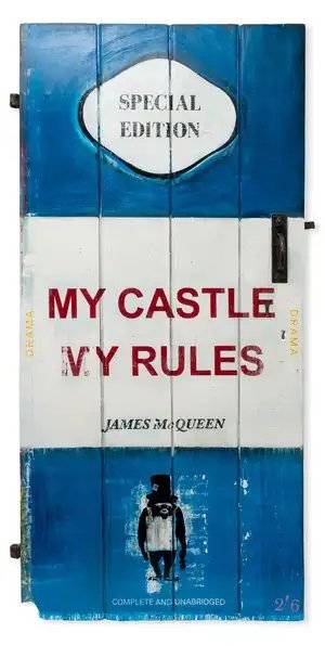 My Castle My Rules (Door) (Original Painting)