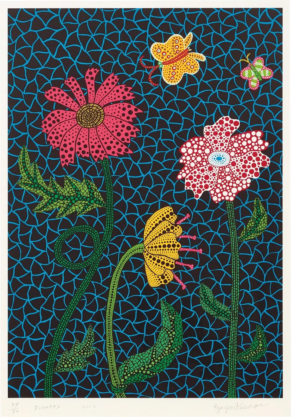 Yayoi Kusama — Flowers (Kusama 309)