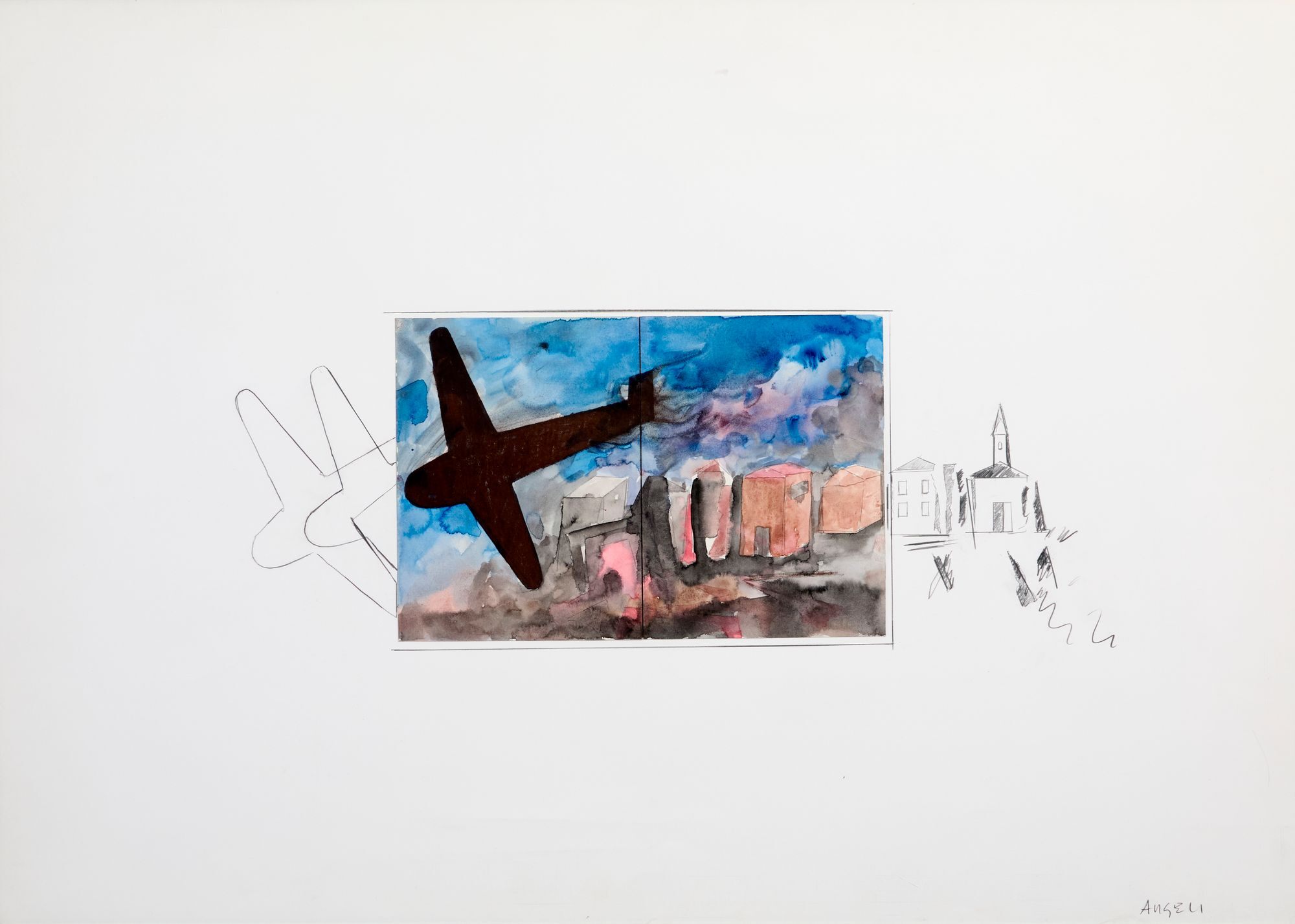 Franco Angeli — Untitled