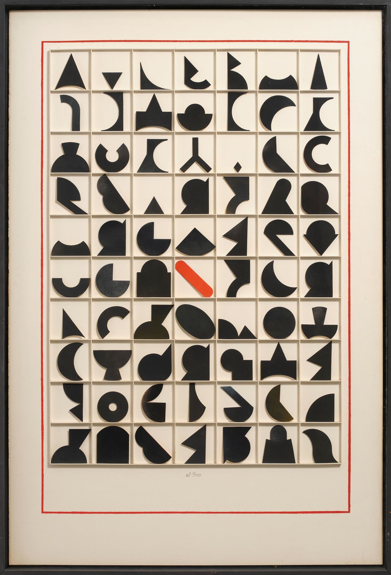 Lucio del Pezzo — Mondo Come Misura e Risoluzione (Studio I)