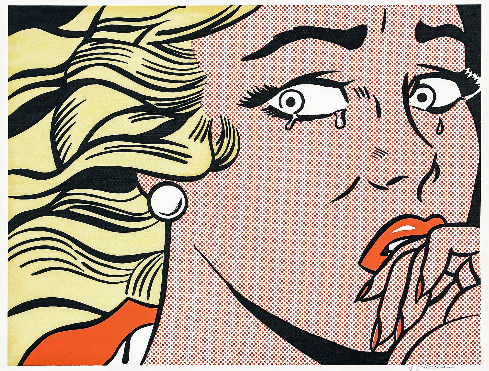 Roy Lichtenstein — Crying Girl