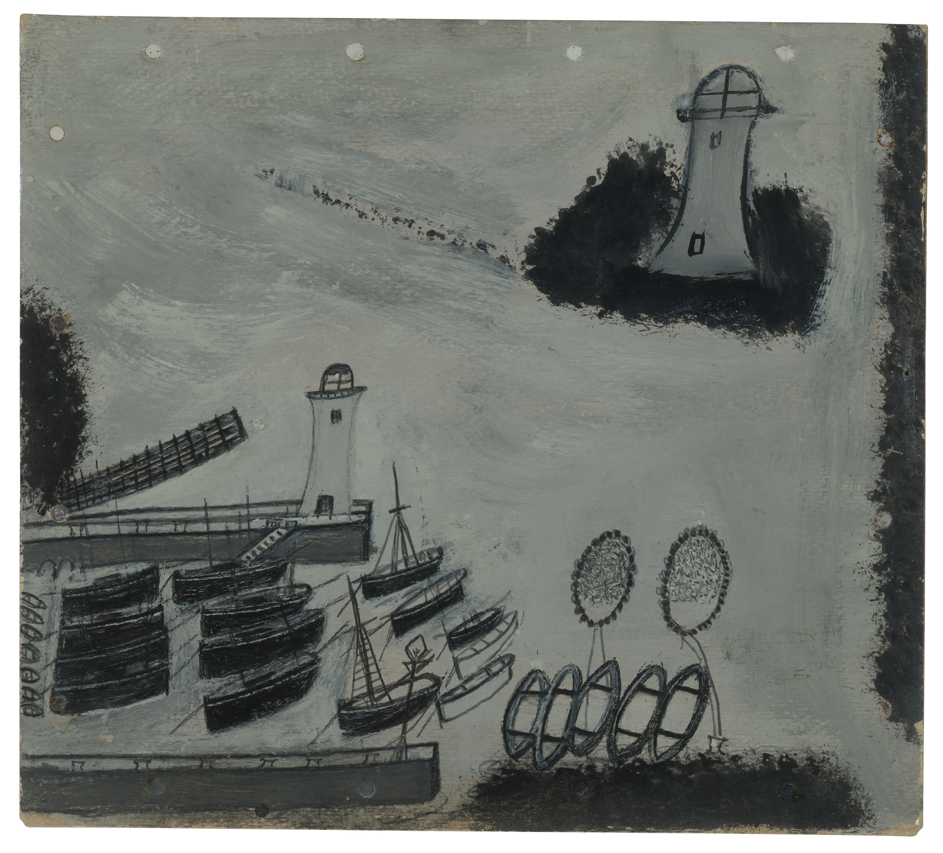 Alfred Wallis — St Ives Harbour