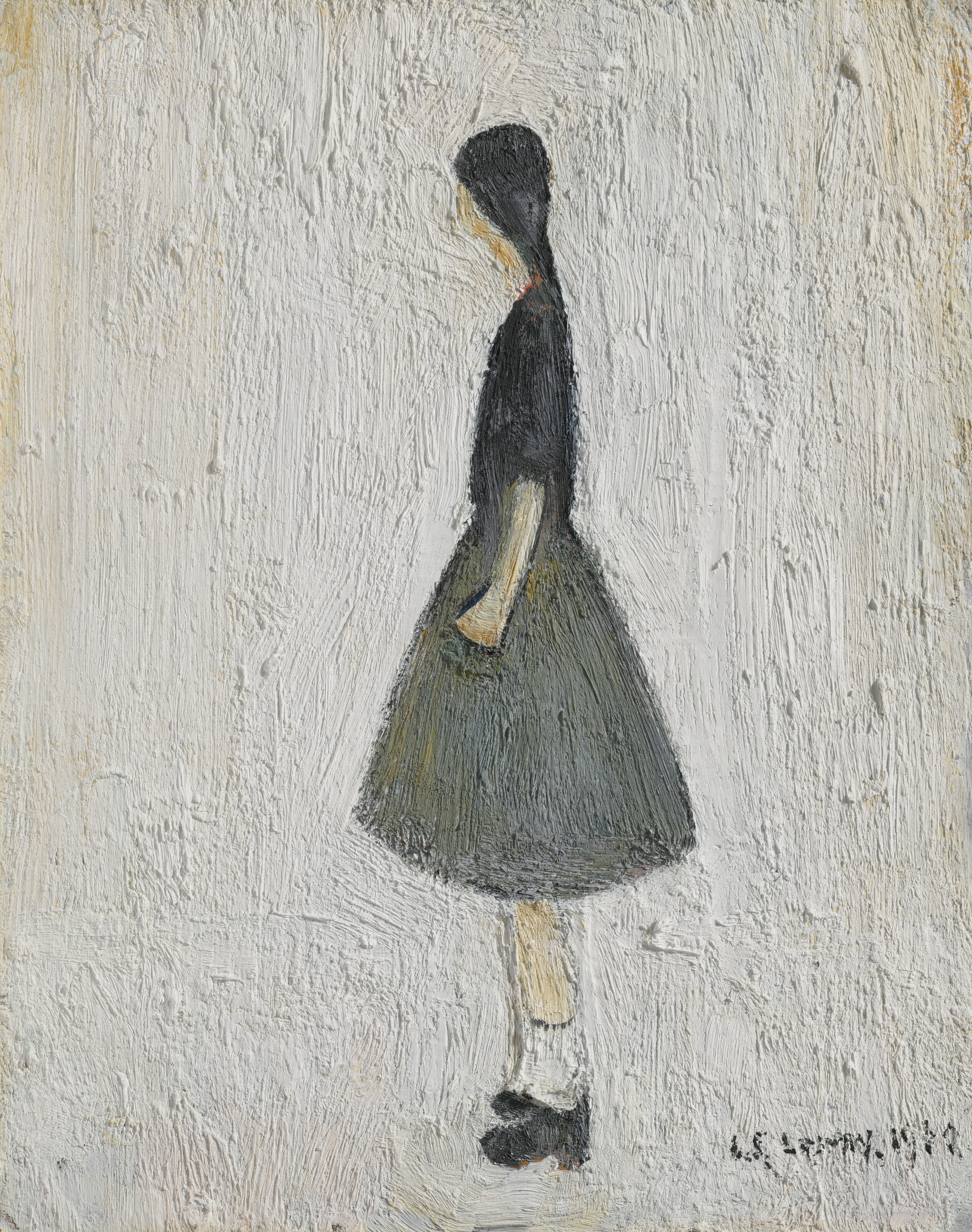 Girl with white socks