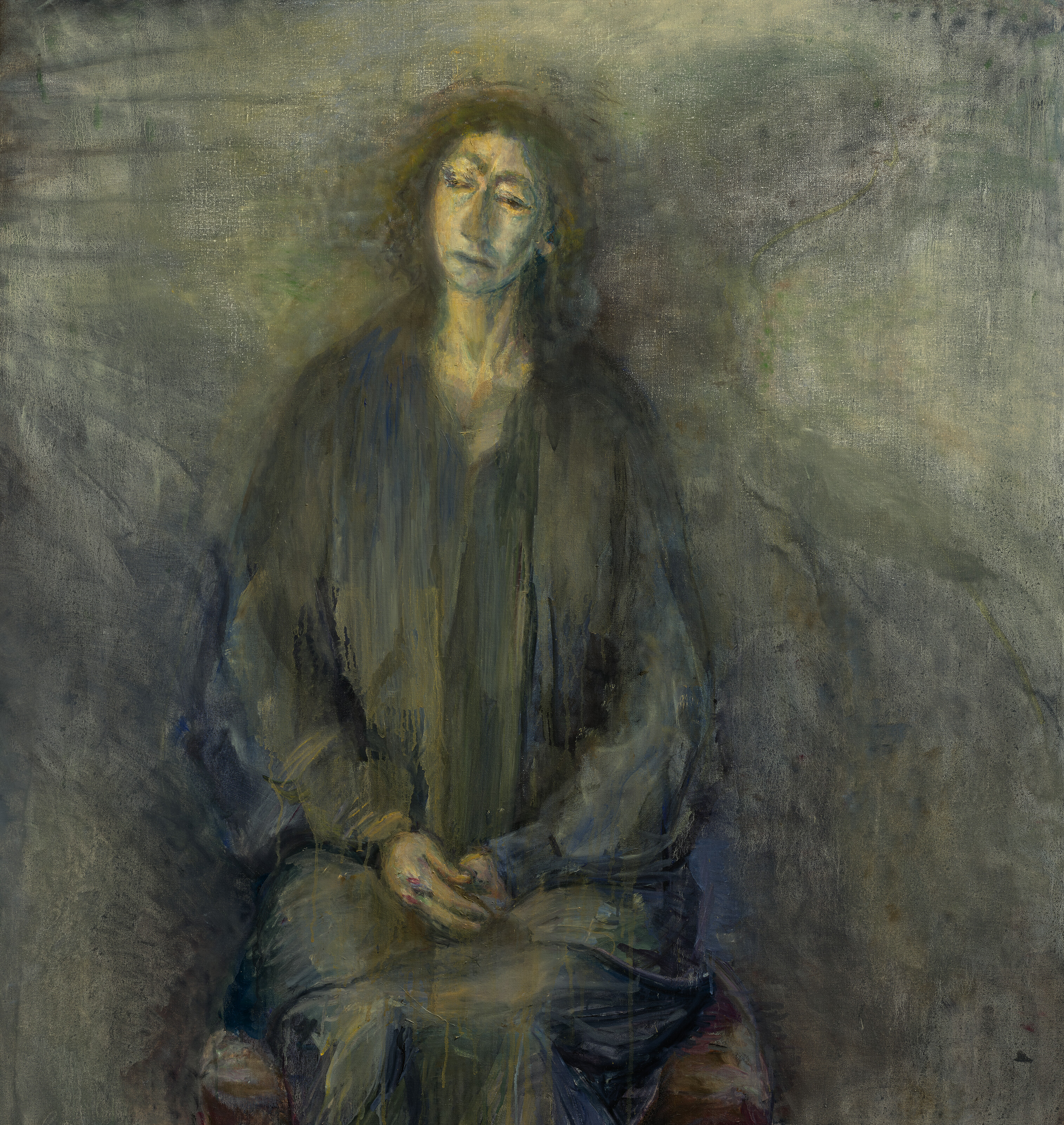 Celia Paul — Kate in Blue