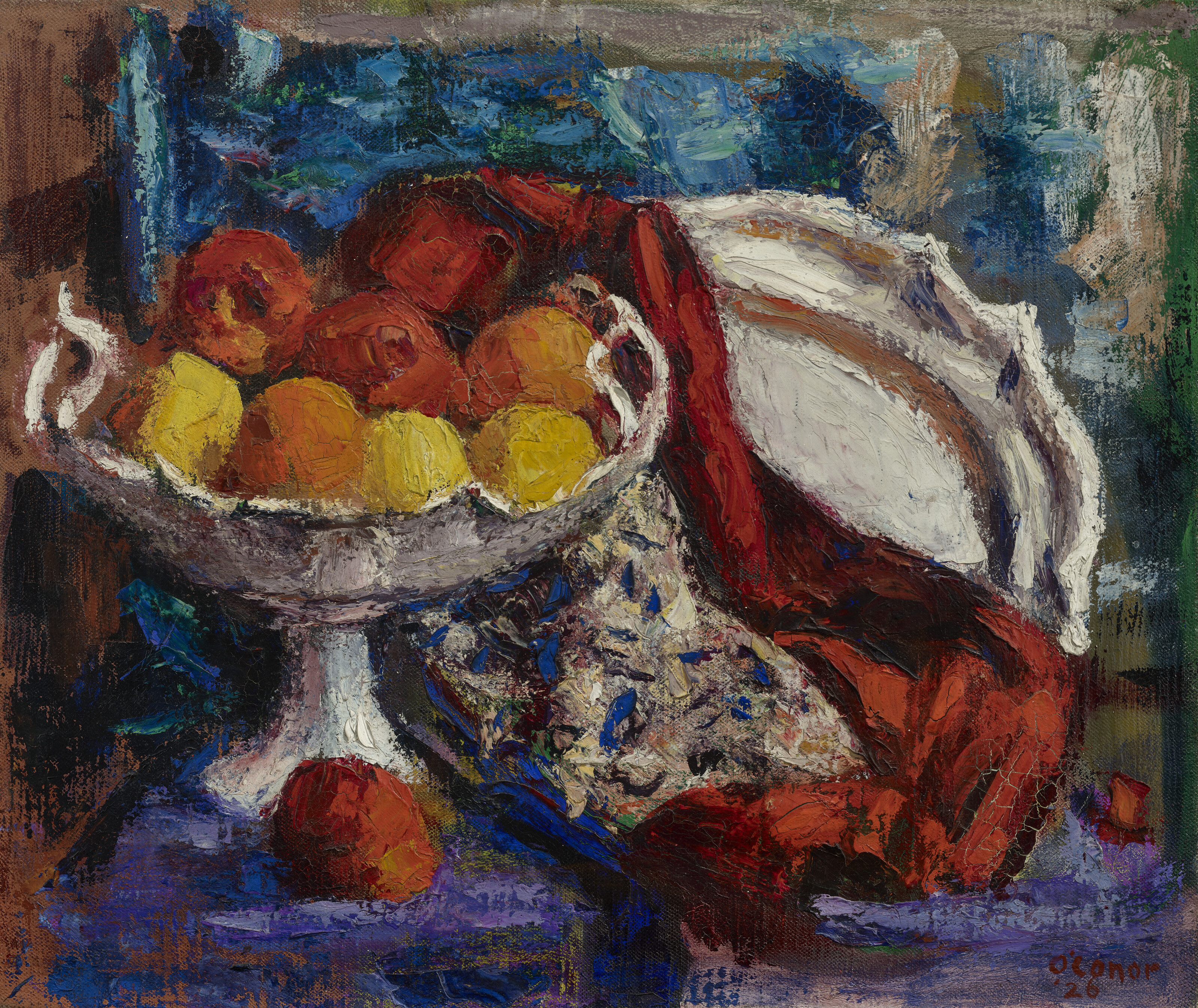 Still life with fruit