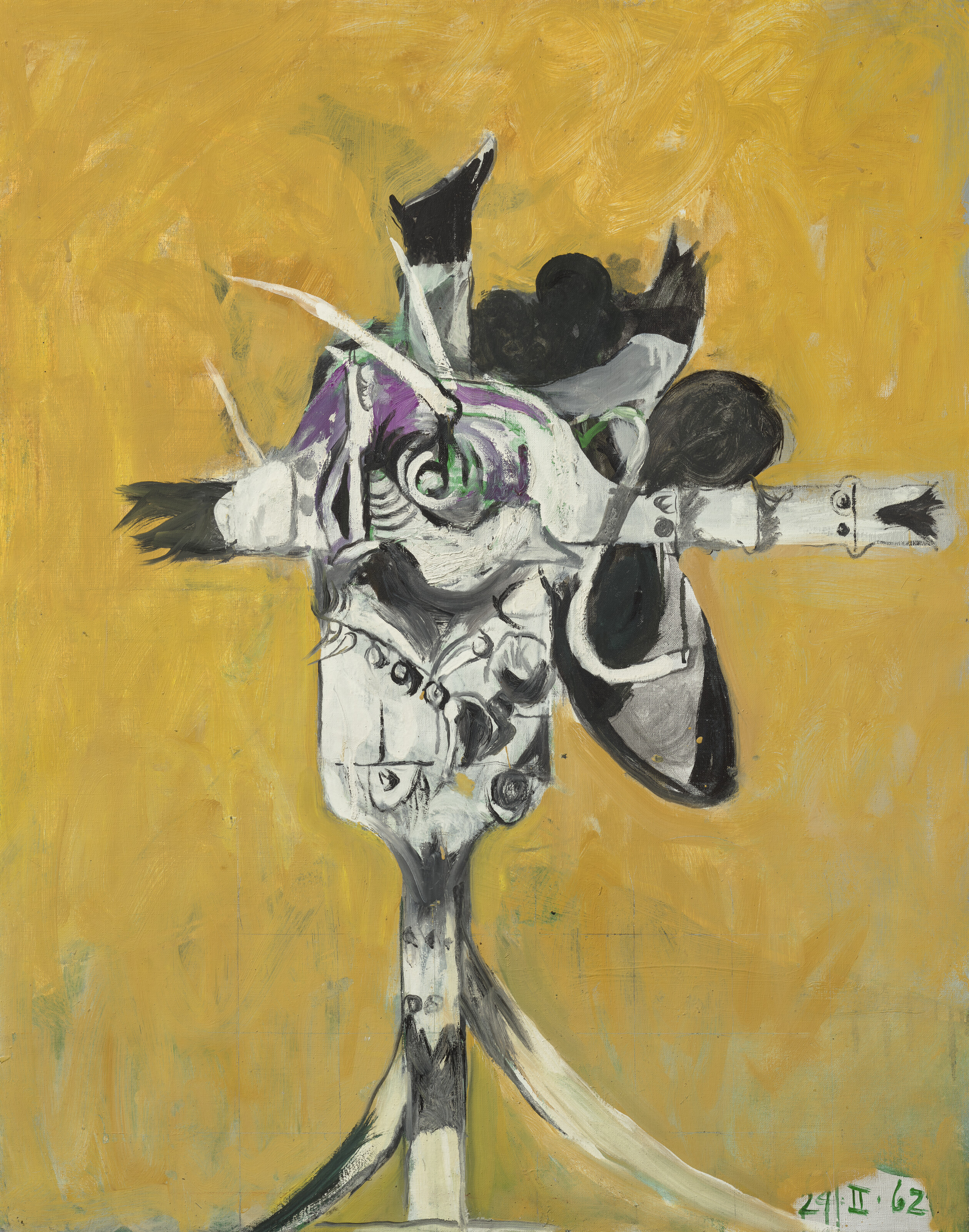 Study of a Broken Branch