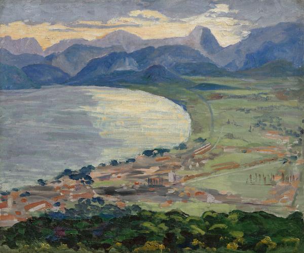 Riviera Coast Scene