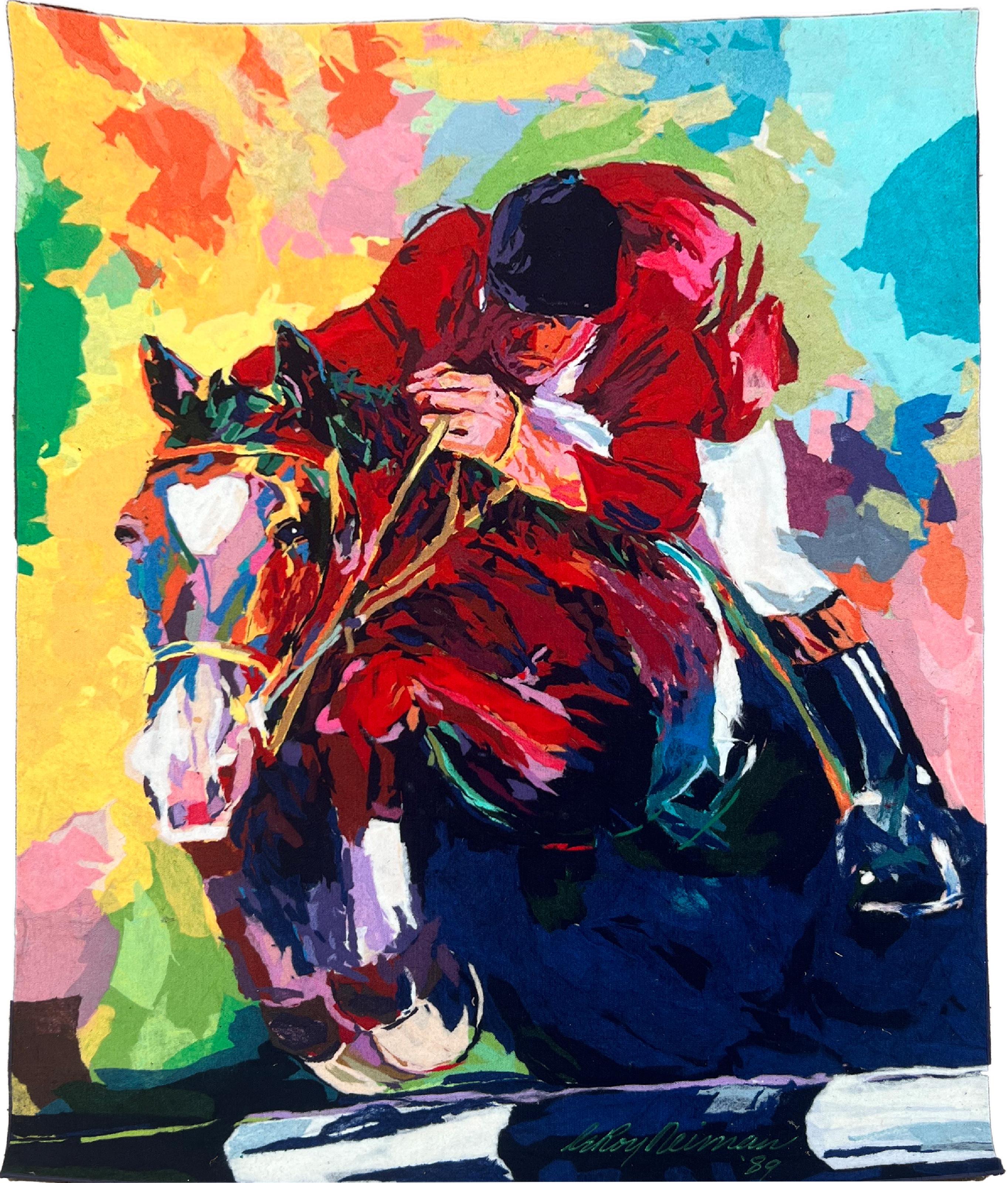 LeRoy Neiman — Olympic Jumper