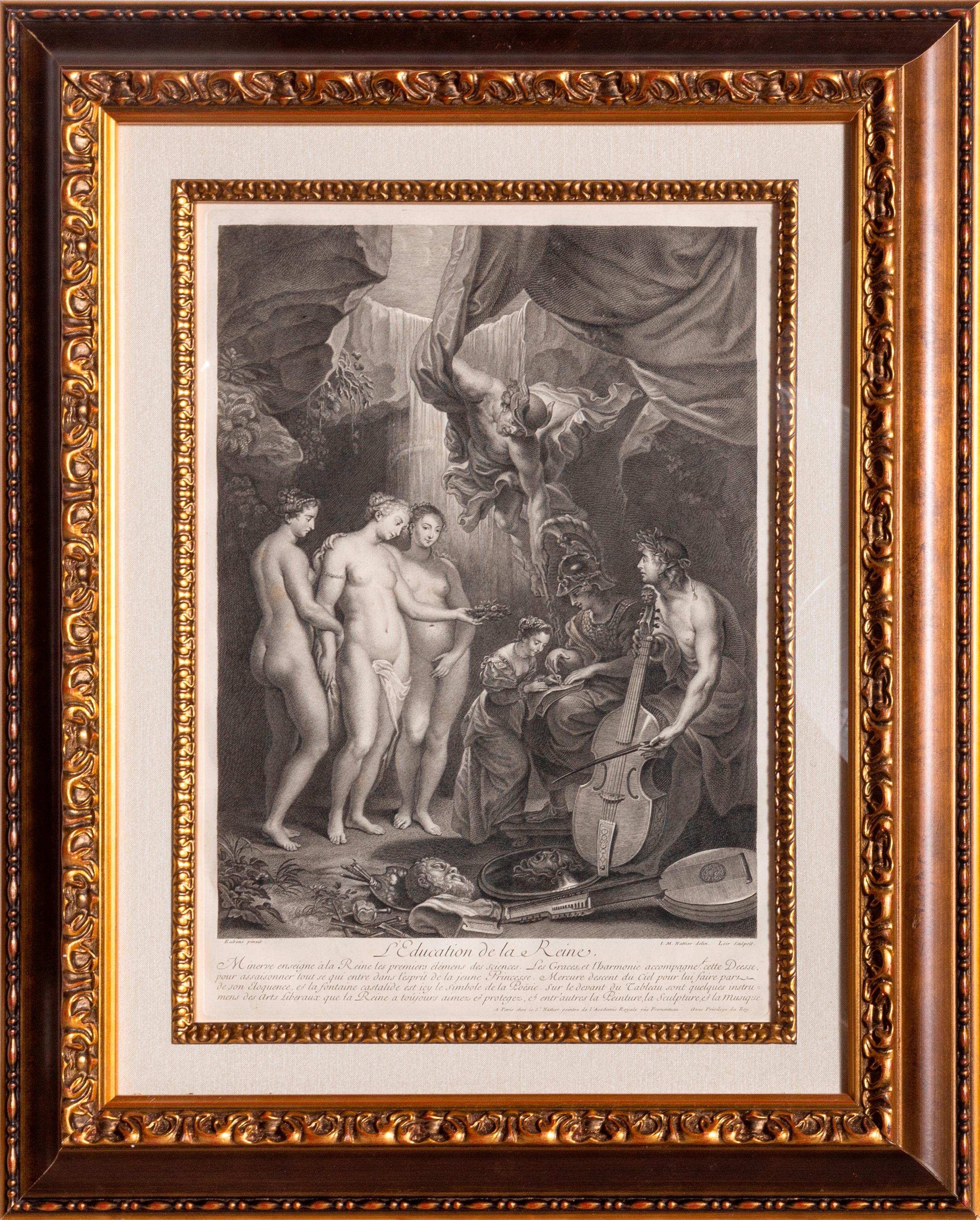 After Peter-Paul Rubens — Education de la Reine