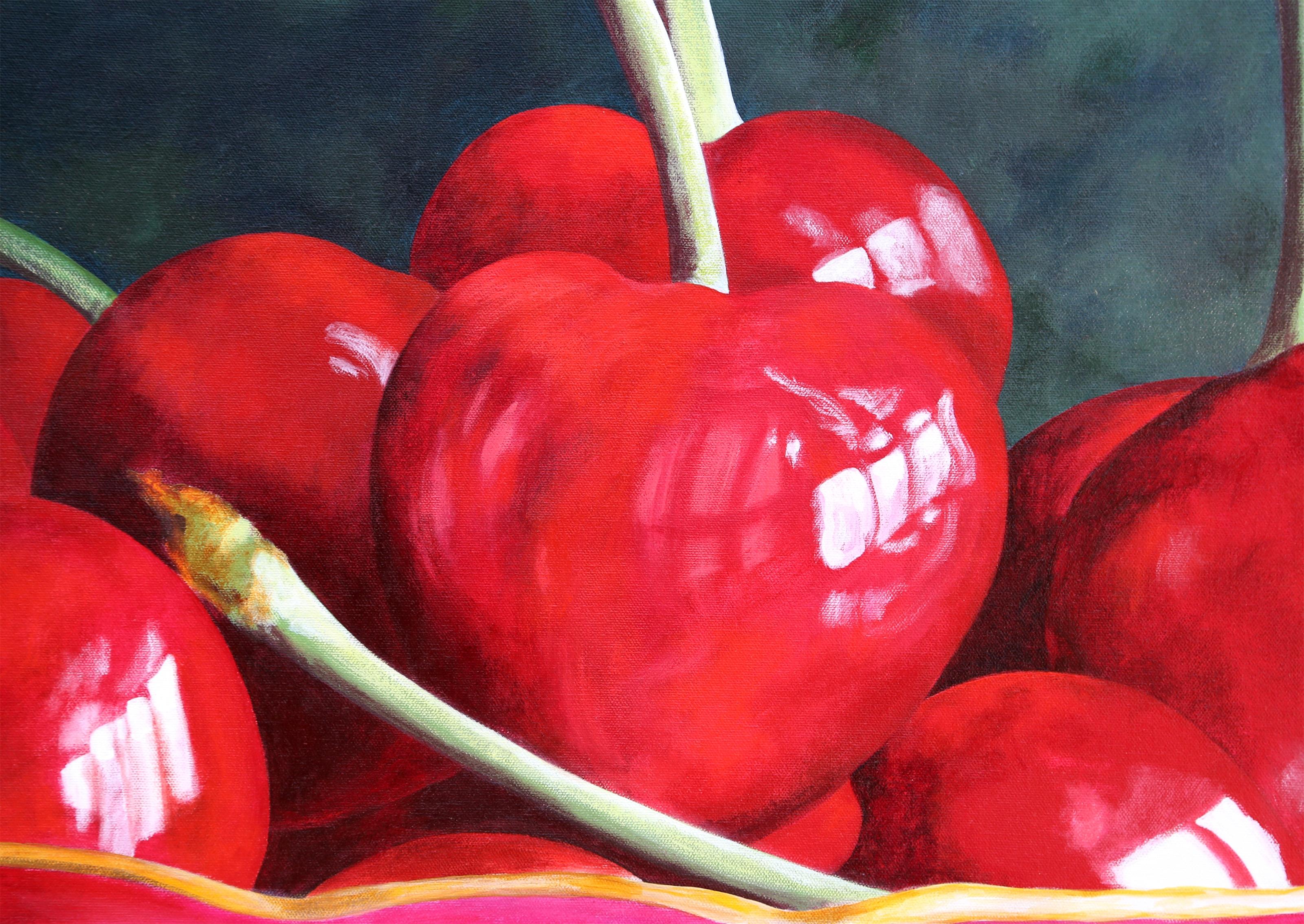 Elaine Clarfield-Gitalis — Cherries in a Teacup